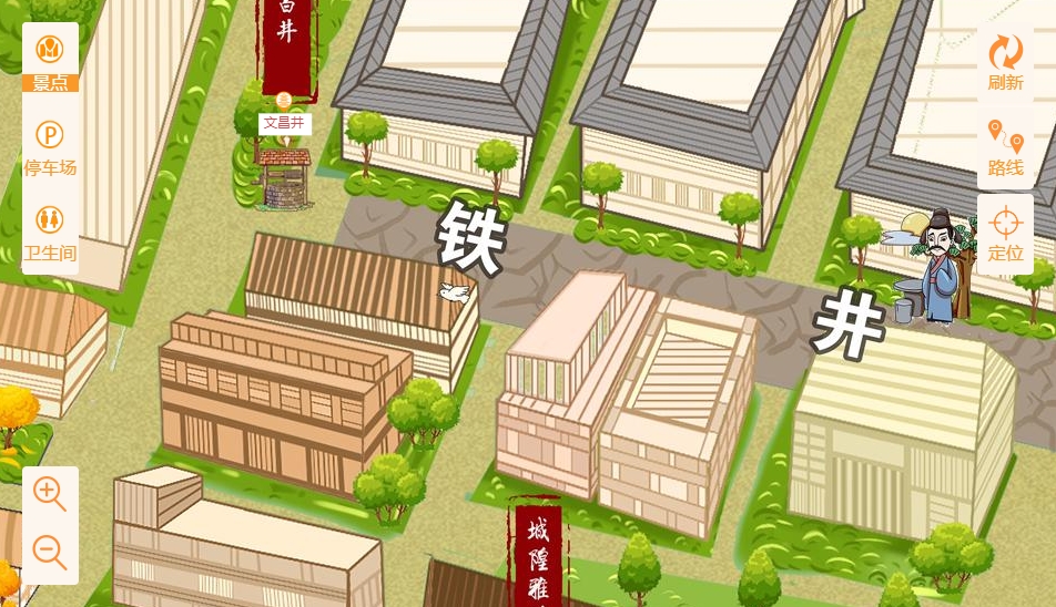 道孚智慧景区：手绘地图与语音导览的完美融合